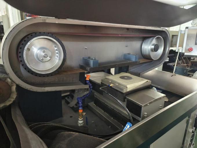 2-άξονας CNC υγρή άλεση σύρμα μηχανή σχεδίασης Custom για ανοξείδωτο χάλυβα γυάλισμα 9