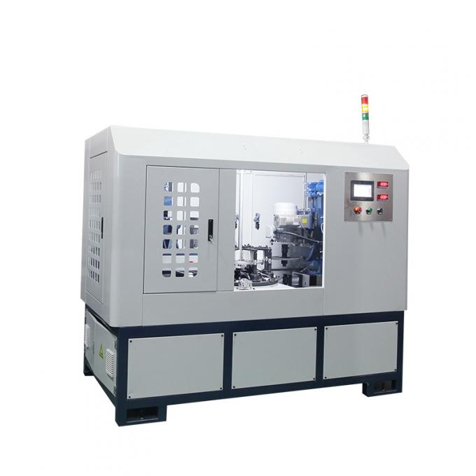 Βιομηχανικό αυτόματο υψηλής ταχύτητας μεταλλική επιφάνεια από ανοξείδωτο χάλυβα κύπελλο καθρέφτη 2 κεφαλής περιστροφική μηχανή γυάλωσης 4