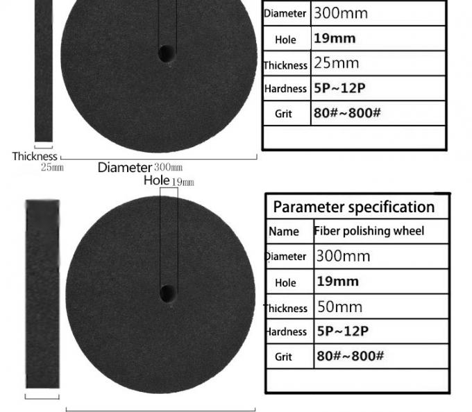 Χρησιμοποιούμενα υλικά γυάλωσης Μη υφασμένα γυάλιστρα οξύτητα γυάλιστρα νάιλον για γυάλισμα ανοξείδωτου χάλυβα 6