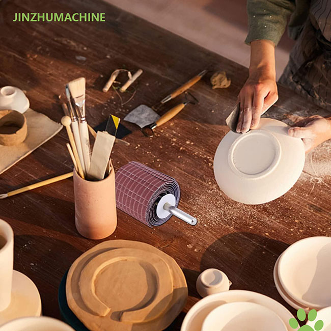 Επιτυγχάνετε ομαλό φινίρισμα 250 * 50 mm Emery υφασματικό φλαπ τροχούς Grit 240 ανθεκτικό ευπροσάρμοστο 9