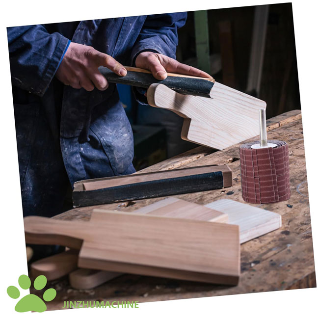 Επιτυγχάνετε ομαλό φινίρισμα 250 * 50 mm Emery υφασματικό φλαπ τροχούς Grit 240 ανθεκτικό ευπροσάρμοστο 13