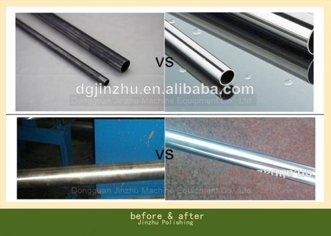 8k καθρέφτης γραμμής τρίχας σύρματος Τελειοποίηση αυτόματο μεταλλικό σωλήνα / σωλήνα τετράγωνο / στρογγυλό μηχανή γυάλωσης για την τελική επιφάνεια 5