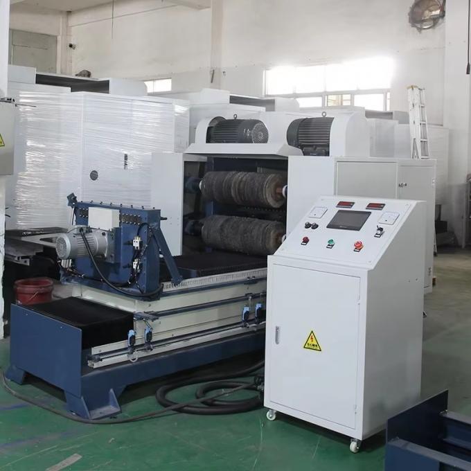 8k καθρέφτης γραμμής τρίχας σύρματος Τελειοποίηση αυτόματο μεταλλικό σωλήνα / σωλήνα τετράγωνο / στρογγυλό μηχανή γυάλωσης για την τελική επιφάνεια 8