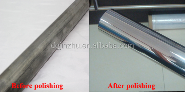 8k καθρέφτης γραμμής τρίχας σύρματος Τελειοποίηση αυτόματο μεταλλικό σωλήνα / σωλήνα τετράγωνο / στρογγυλό μηχανή γυάλωσης για την τελική επιφάνεια 9