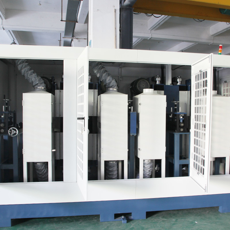 Μεταλλικό υλικό Χάλυβα Coil υγρό Χάλυβα Deburring αυτόματο Χάλυβα Coil Πολυκεφαλής υγρό Χάλυβα γυαλιστική μηχανή για περιτυλίγματα